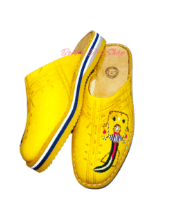 Handwoven Amazigh Leather Slippers